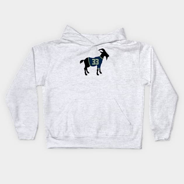 Jamal Adams GOAT Kids Hoodie by cwijeta